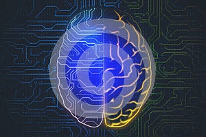 AI and computing concept