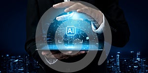 AI core processor for system-level data processing and global analytics. Fermion