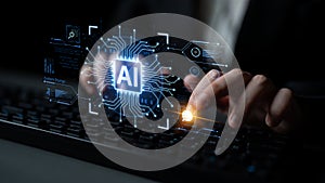 AI core processor for system-level data processing and global analytics. Fermion