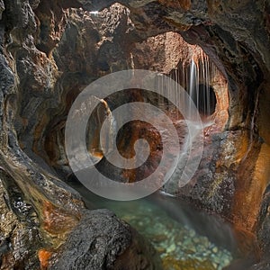 AI creates images of Famous caves are alluring locations,