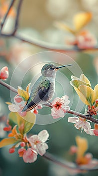 AI creates images of hummingbirds flying