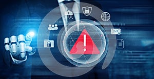 AI cybersecurity risk detection interface Parse