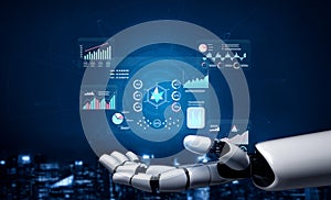 AI Data Analytics for Performance Metrics Visualization Motif