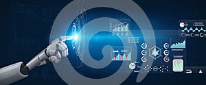 AI Data Analytics for Performance Metrics Visualization Motif