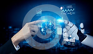 AI Data Analytics for Performance Metrics Visualization Motif