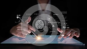 AI data management and analysis network system Latch