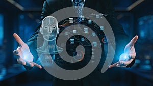 AI Data Management System with Neural Network and Data Flow Concept Elide