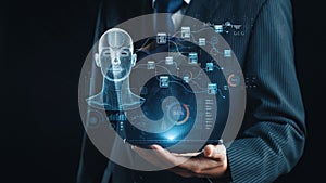 AI Data Management System with Neural Network and Data Flow Concept Elide