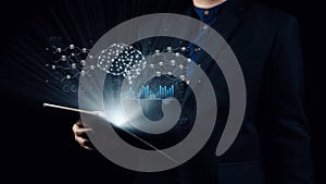 AI Data Management System with Neural Network and Data Flow Concept Elide