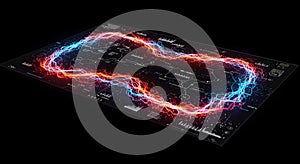 AI Data Stream Visualization