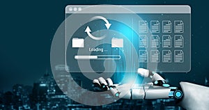 AI data synchronization process visualization Parse