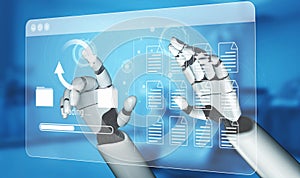 AI data synchronization process visualization Parse