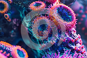 Imaging the Enchanting beauty Microcosmos. photo