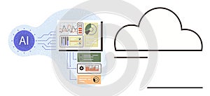 AI-Driven Analytics and Cloud Integration for Data Visualization and Decision-Making