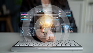 AI-driven business intelligence dashboard for advanced data analytics. Fermion