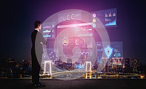 AI-driven business intelligence dashboard for advanced data analytics. Fermion