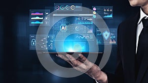 AI-driven business intelligence dashboard for advanced data analytics. Fermion