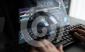 AI-driven business intelligence dashboard for advanced data analytics. Fermion