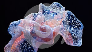 AI-Driven Molecular Protein Folding Simulation Representation