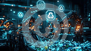 AI Enhanced Recycling System Visualization