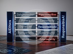 AI Ethics and Responsible AI: Data Protection, Privacy, and Cybersecurity