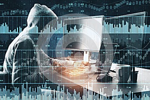 AI and finance concept