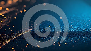 AI-generated Digital Data Flow Abstract Background