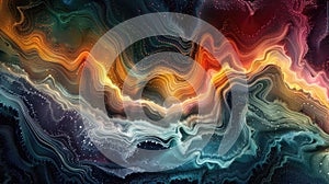 AI-generated abstract visual, showcasing unique patterns and textures created through machine learning algorithms