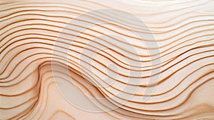 AI-generated Abstract Wood Grain Waves