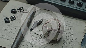 AI Generated Baseball Image