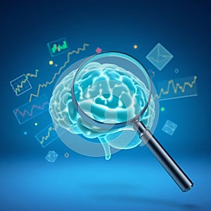 ai generated brain illustrations