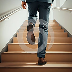 AI Generated Business Professionals Working in a Modern Office Setting