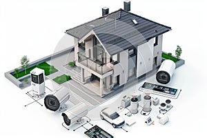 Reliable connections and motion detection in surveillance systems with barrier systems support watchful incident alerts and effect photo