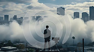 AI Generated Clean Air Visualization: Combatting Pollution in Urban Areas