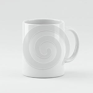 AI Generated Coffee Cup on Table with Calm and Inviting Atmosphere