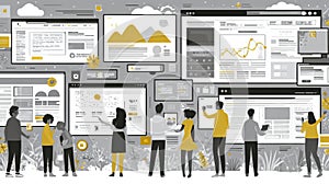 AI-Generated Data Visualization Team