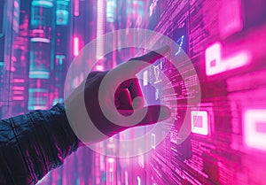 AI-Generated Digital Interface