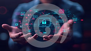 AI-generated Digital Security Protection Network