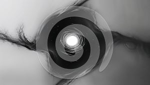 a echoing inside a black hole