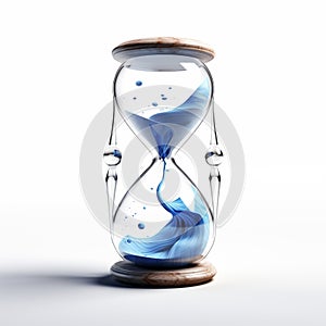 AI generated hourglass