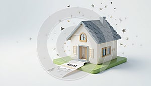 AI-Generated House Rental Visualization