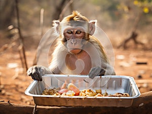Hungry monkey