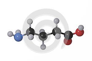 AI generated illustration of molecular structure on a white background