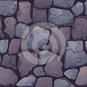 a texture stone wall seamless background, stone vector pattern