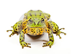 Ai Generated illustration Wildlife Concept of Amphibians and reptiles isolated on white