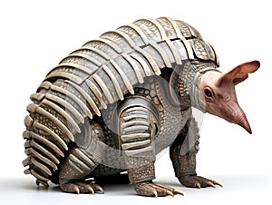 Ai Generated illustration Wildlife Concept of Armadillo