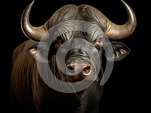 Ai Generated illustration Wildlife Concept of Cape Buffalo