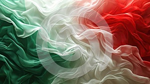 Abstract digital background or texture design of italian flag colors, Italy national country symbol illustration