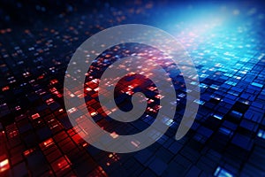 Abstract digital data transfer concept