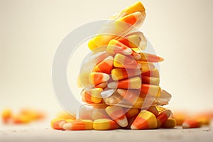 Candy Corn halloween background